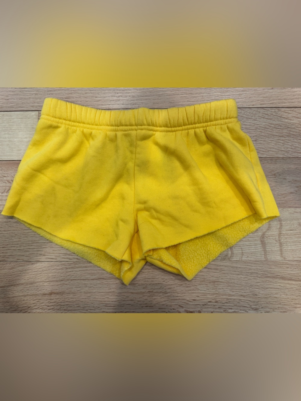 NWOT Katie J NYC Dylan Shorts - Camp Yellow